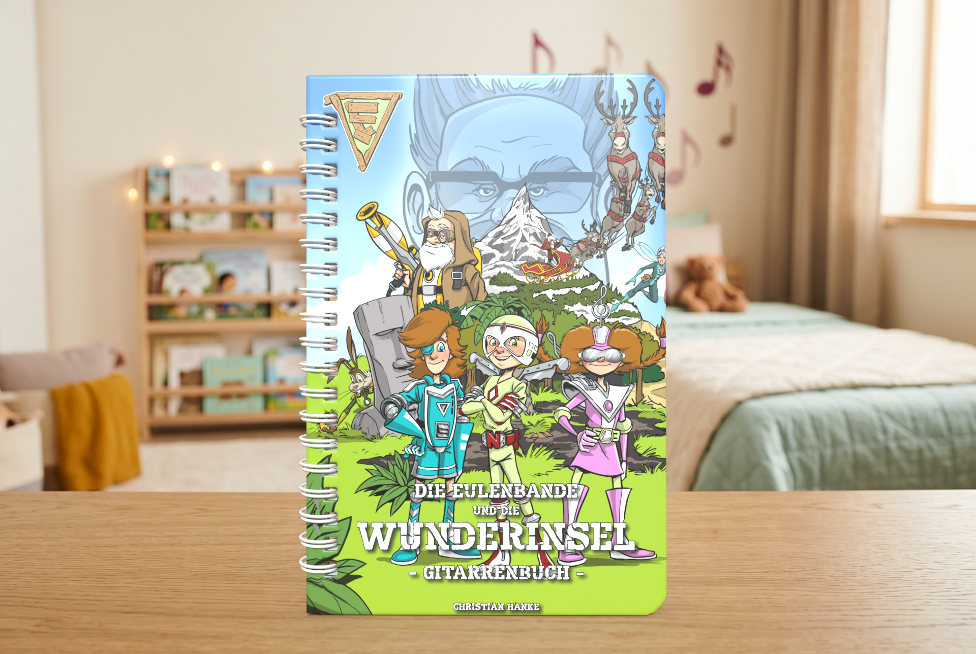 Buchcover: Die Eulenbande und die Wunderinsel