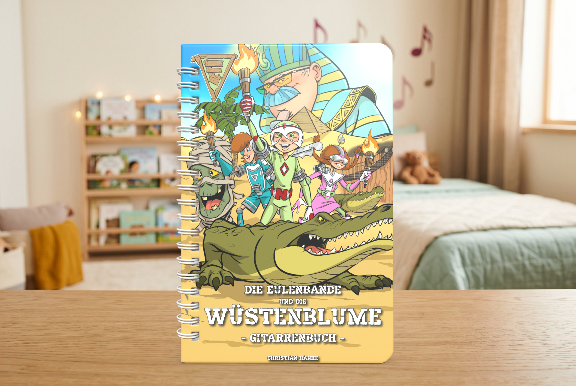 Buchcover: Die Eulenbande und die Wüstenblume