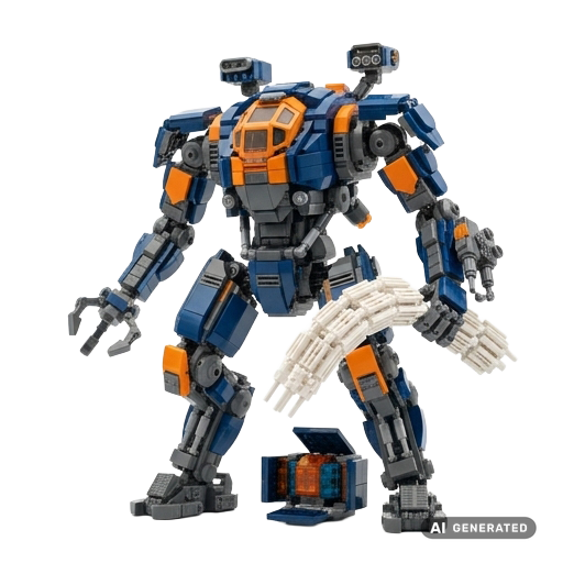 Roboter-Baukasten als Beispielgeschenk aus der Schatzkiste