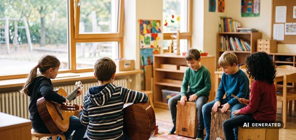 Musik-AG im Ganztag / OGS – Musik-AG an der Grundschule