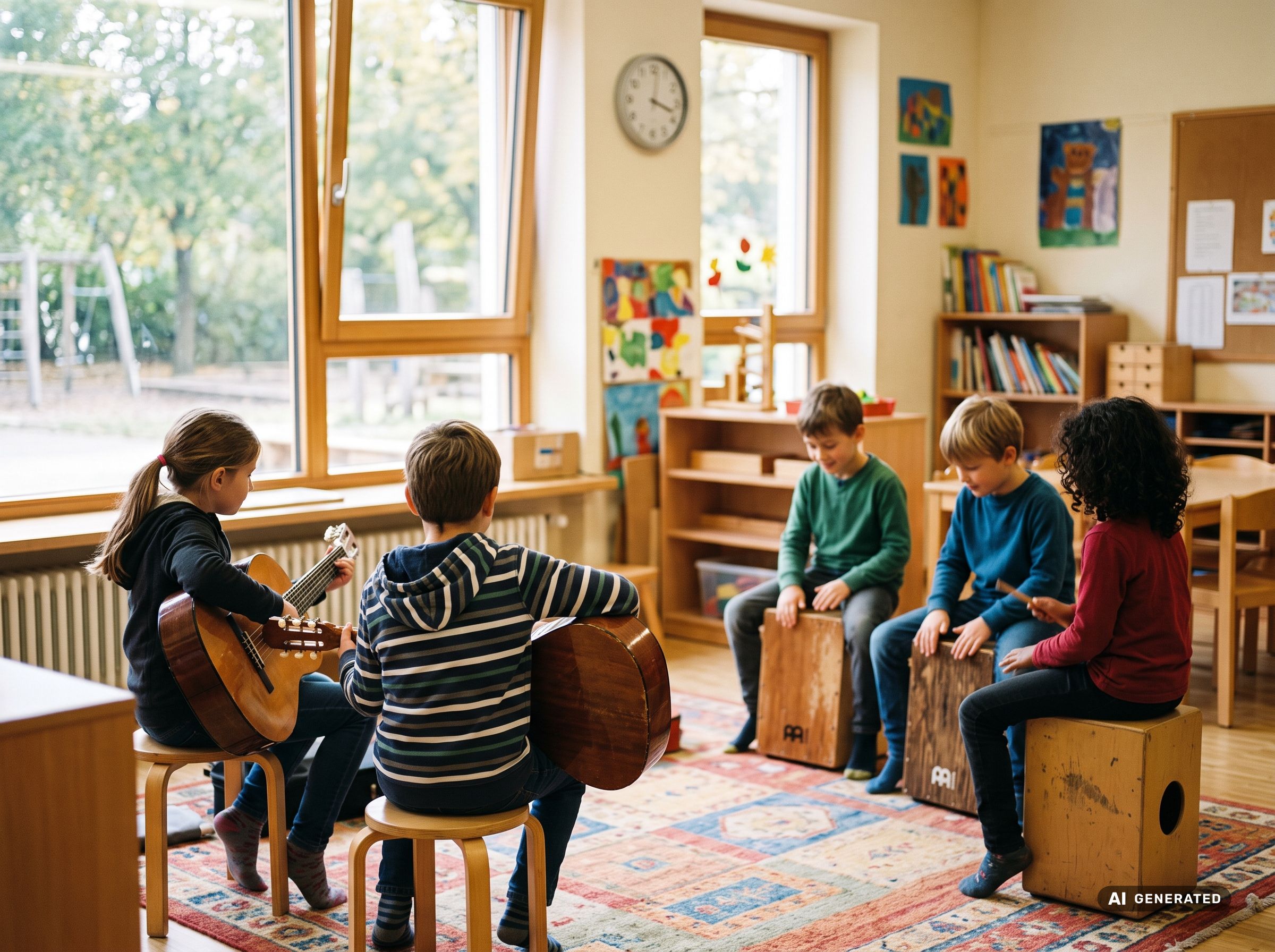 Musik-AG im Ganztag / OGS – Musik-AG an der Grundschule