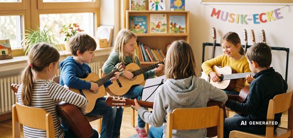 Gitarren-AG – Musik-AG an der Grundschule