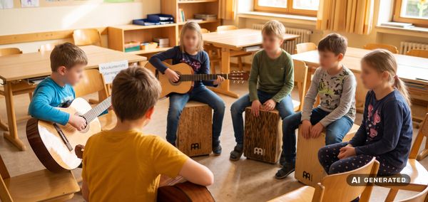 Ohne eigene Musiklehrkraft – Musik-AG an der Grundschule