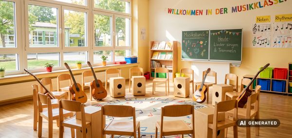 Nur ein Raum nötig – Musik-AG an der Grundschule